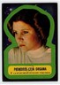 1977 Star Wars Stickers Princess Leia Organa #2 05k6