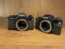 *For Parts* Ricoh XR1000S & XR500 Auto Black Film Camera From Japan #C5-60
