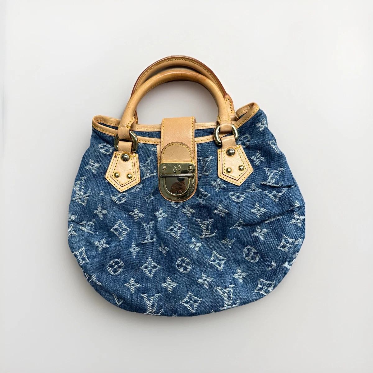 Louis Vuitton デニムバッグ 中型 Louis Vuitton Denim Exterior Shoulder Bags Bags & Handbags for