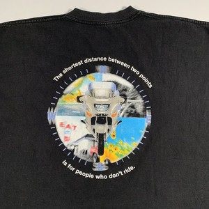 T-shirt BMW Moto K1200LT Vintage Taille 2XL - Occasion Bon état - Impression Graphique Années 2000