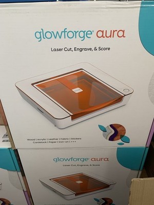 NEU Glowforge Aura Lasergravierer GFD200 Handwerk/Graviermaschine UK LAGERWARE  