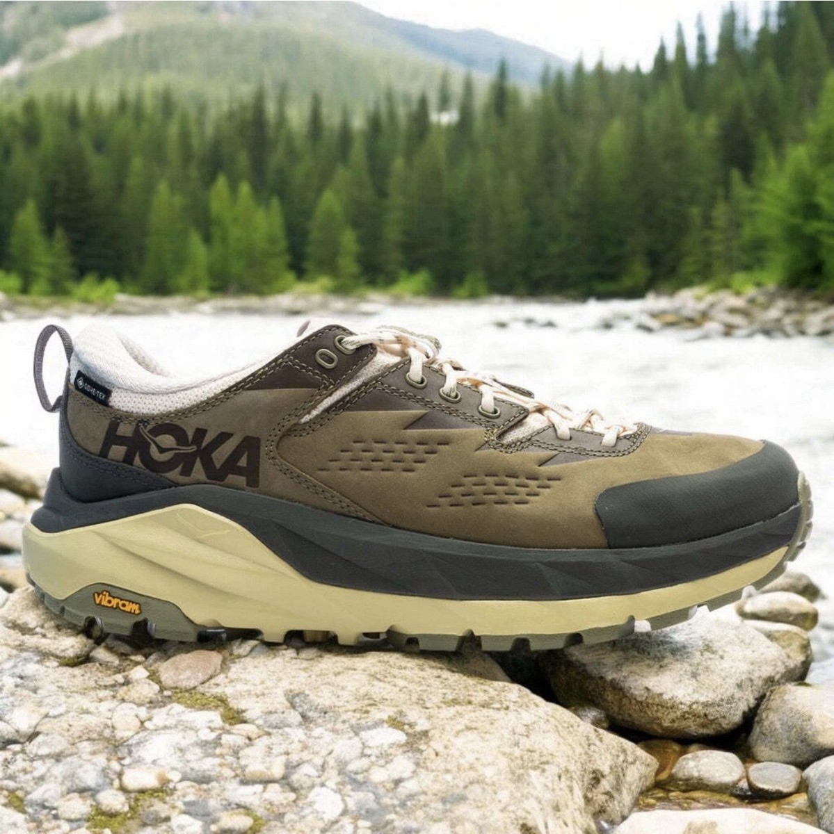 Hoka One KAHA LOW GTX GORE-TEX 1123114 FNN Fennel Eggnog FE1223K