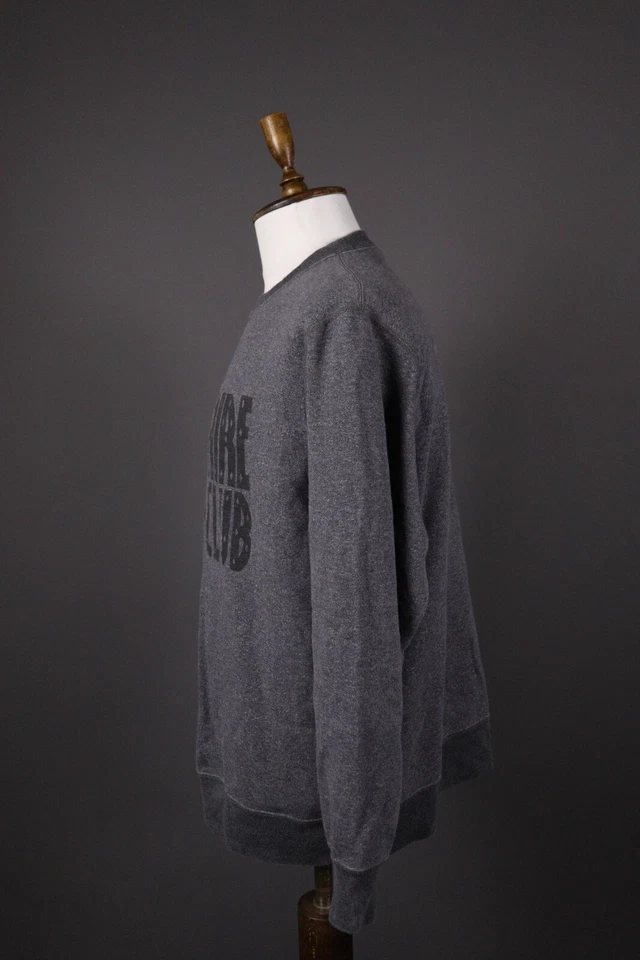 BILLIONAIRE BOYS CLUB Gray Big Logo Long Sleeve Sweater Size XL - Image 2 of 4