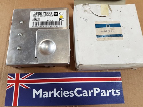VAUXHALL CORSA B TIGRA ASTRA F ECU CONTROL UNIT DELCO X14XE GENUINE NEW 16227869