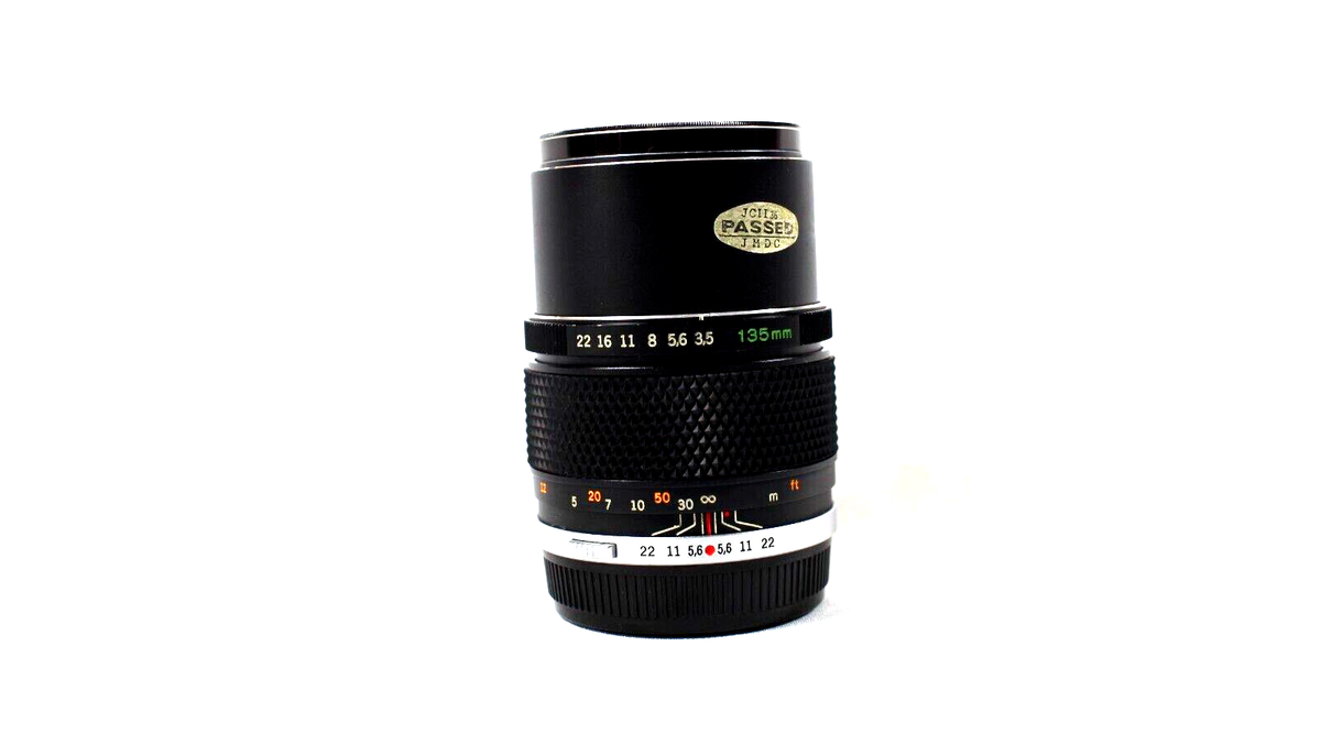 Olympus Om-System E. Zuiko Auto-T 1:3.5 F=135mm Lens with Filter