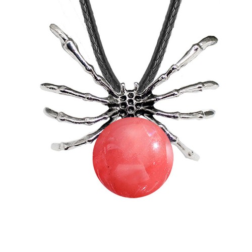 Healing Chankra 16MM Gemstone Ball Spider Pendant for Making Jewelry Necklace - Picture 56 of 71