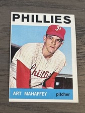 1964 Topps Art Mahaffey #104 Philadelphia Phillies   (B)