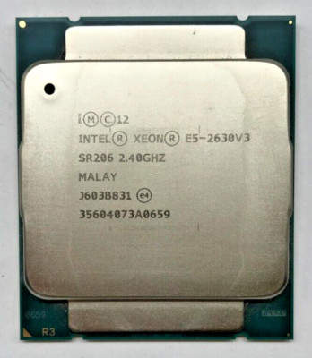 INTEL XEON E5-2630 V3 SR206 - 8 Core - 2,40GHz -64 bit-  Sockel 2011-3 #1493