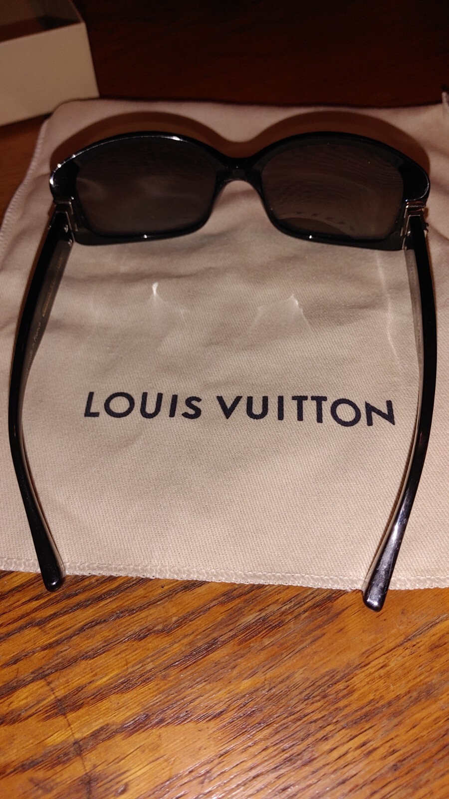 Louis Vuitton Soupcon Acetate Z0005W Sunglasses Black Polarized eBay