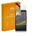 atFoliX 2x Displayfolie für Bluebird SF550 Schutzfolie matt&stoßfest Folie