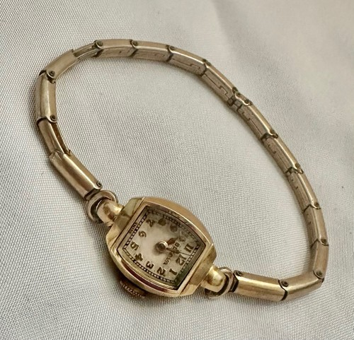 Women’s Bulova Watch & Original Box 1947 H682400 Rare Collectors 10k Gf Gold - Picture 9 of 22