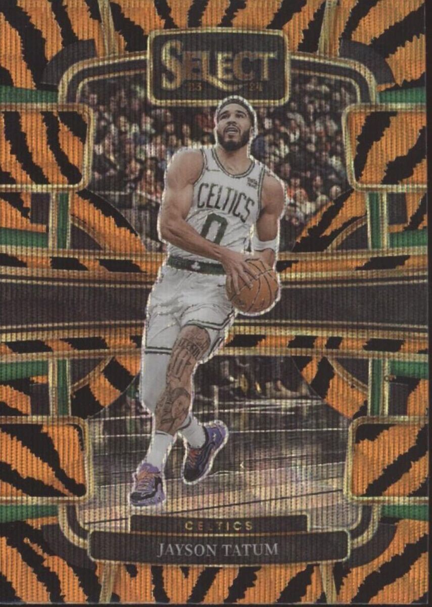Jayson Tatum 2023-24 Panini Select Tiger Prizm #45 | eBay Jayson Tatum 2023-24 Panini Select Tiger Prizm #45 | eBay