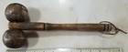 Collectible Vintage Wooden Massager - rolling muscle relief, primitive — photo 3