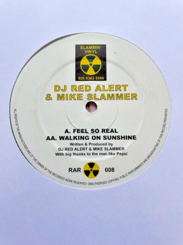 DJ Red Alert & Mike Slammer – Feel So Real / Walking On Sunshine 12" Vinyl