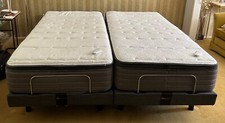 Sealy Posturepedic Adjustable Single Beds x2 For Sale or Individually