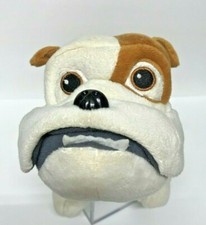 UNBRANDED BULLDOG Brown Ivory 12" PUPPY DOG Plush Stuffed