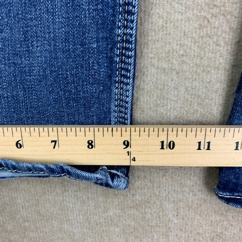 Pantalones de mezclilla BKE 34S (37x30) Derek Boot para hombre azul relajado tiro medio - Imagen 6 de 13