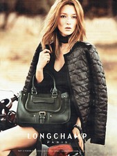 Werbung Advertising 107 2011 Handtasche Longchamp & Kate Moss