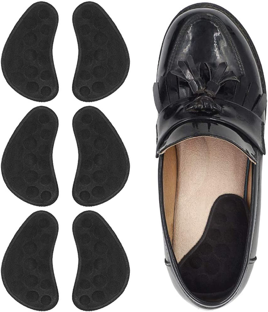 3 Pairs Supination & OverPronation Corrective Shoe Inserts Heel Wedge