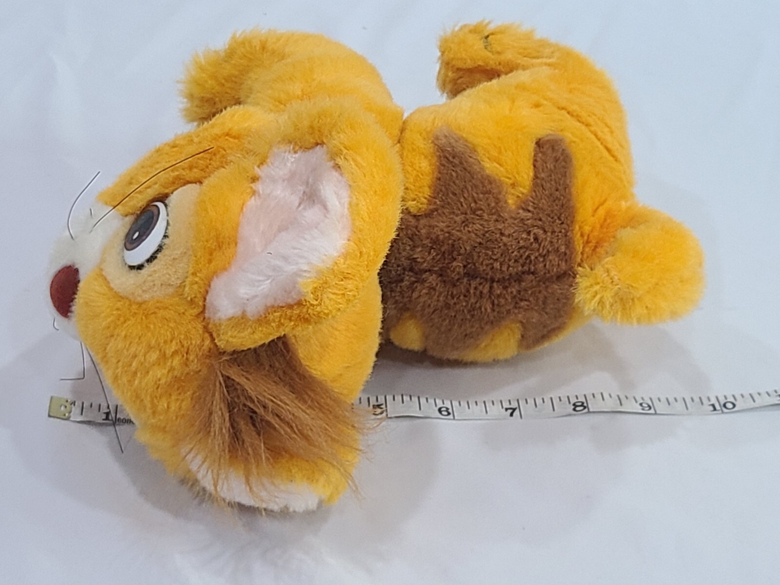 Vintage Disney Oliver and Company 9" Oliver Cat Plush with Tag and Collar