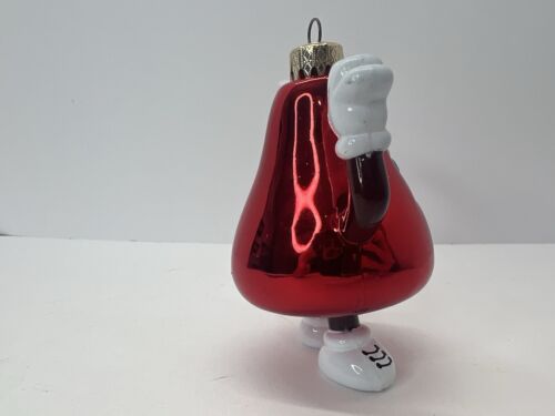 Vintage Hershey Kisses Red Plastic Christmas Tree Holiday Ornament - Picture 6 of 8