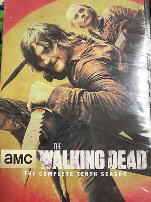 The Walking Dead: The Complete Tenth Season (DVD, 2019) (NEW/SEALED)