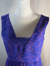 Anthropologie Maeve Size 2 Blue Mini Textured Cocktail Dress