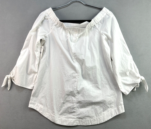 Blusa Free People Top Mediana Show Me Some Hombro Algodón Blanco OB481320 - Imagen 3 de 12