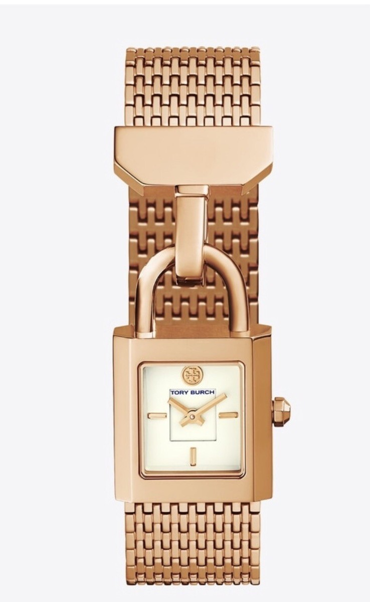 TORY BURCH SURREY WATCH ROSE GOLD-TONE | eBay display picture 3