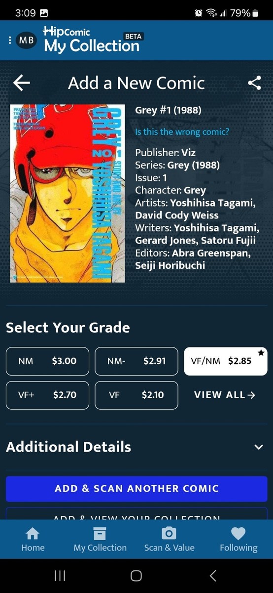 Tokuma Shoten and Viz Comics Grey Issue 1 a347 | eBay
