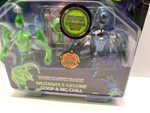MUTANTE E GELONE GOOP & BIG CHILL - BEN 10 ALIEN FORCE ACTION FIGURE - Picture 4 of 9