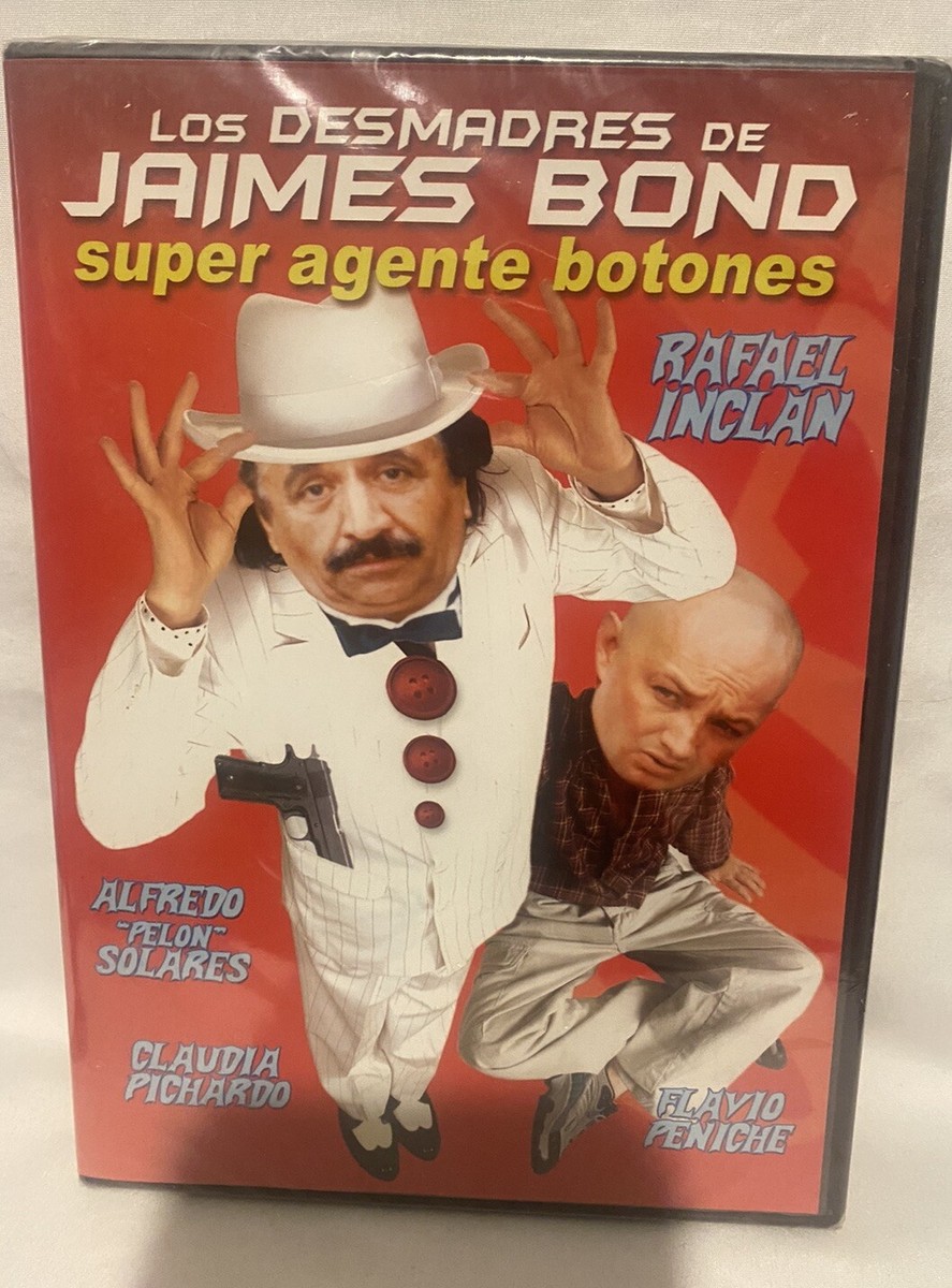 Los Desmadres De James Bond - DVD - Rafael Inclan , Alfredo Pelon