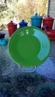 LUNCHEON PLATE shamrock green NEW HOMER LAUGHLIN FIESTA 9" new