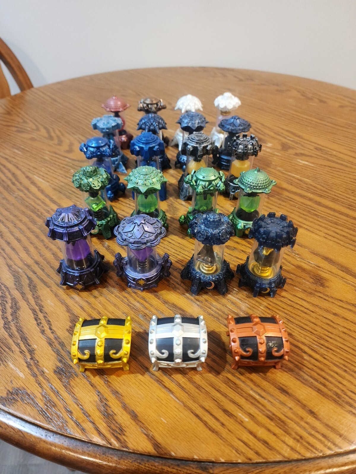 Skylanders Imaginators Creation Crystals Lot Of 20 & 3 Chests(No
