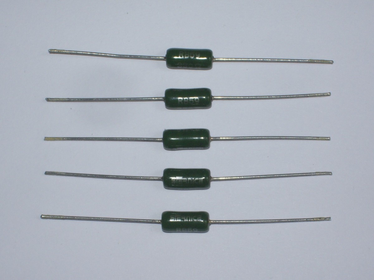 Lot De 10 Résistances Bobinées 1 Ohm 3W 5% - Marque SFERNICE - Neuf