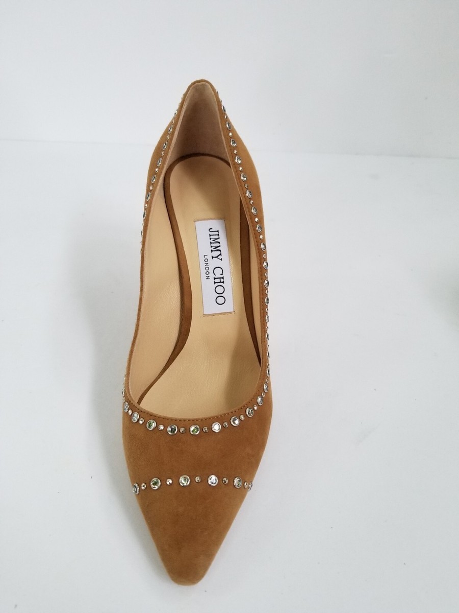 パンプス JIMMY CHOO CAMEL SUEDE ROMY 85 PUMPS Jimmy Choo Romy 85 Suede Pumps - Camel | Editorialist