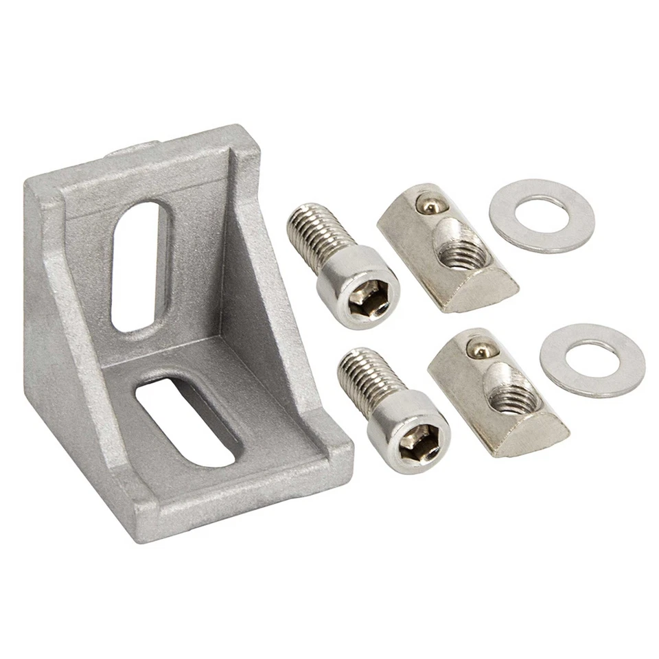 30x Eckwinkel Nut 8 40x40 40x80 Alu Profil Befestigung Winkel Eck Verbinder 4040