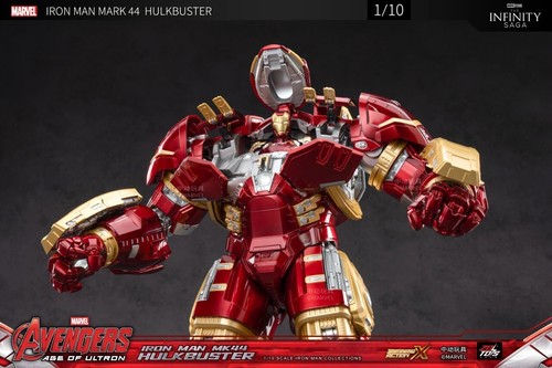 ZD Toys HULKBUSTER 2.0 IRON MAN MARK 44 LED Avengers Age of Ultron NEW! - Picture 12 of 16