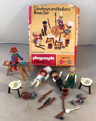 Playpeople Playmobil Cowboy and Indians 