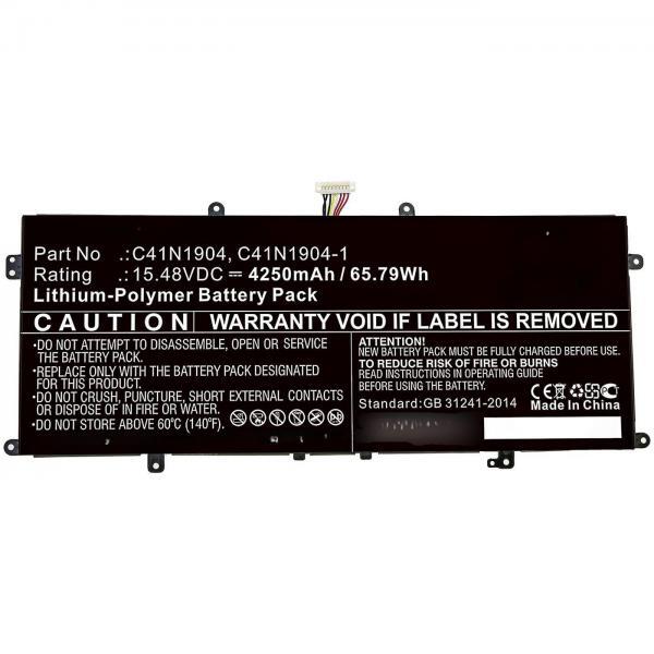 CoreParts MBXAS-BA0294 ricambio per laptop Batteria (Laptop Battery for Asus 49W