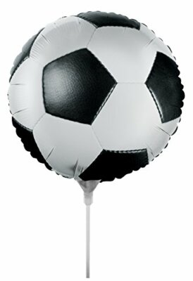 Creative Converting Air-Filled Baseball Balloon with Stick and Joiner, 18'',