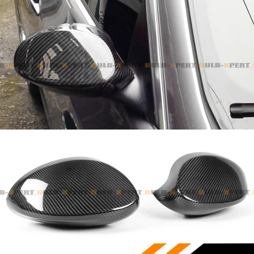 FOR 2007-09 BMW E92 E93 PRE-LCI 2DR 328i 335i 325i CARBON FIBER MIRROR COVER CAP