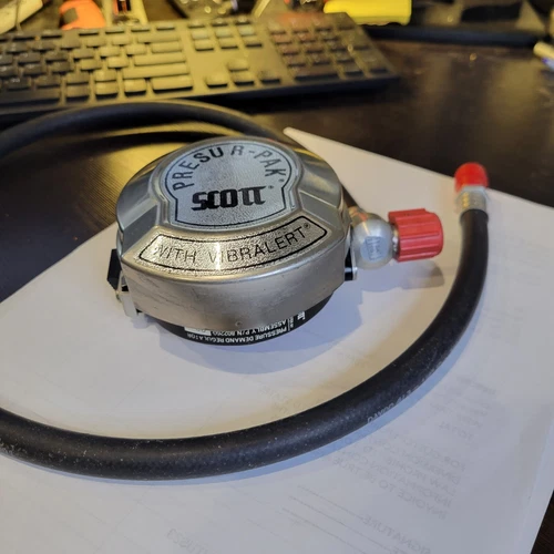 Scott 802260-02 Mask Regulator Vibralert Replacement New Rare to find USA $99 - product listing photo