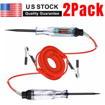 Car Diagnostic Tool E-Tek 48882W Circuit Tester - 6/12V Automotive Electrical Tester With Probe And Clip Circuit Tester 6/12V - Foto 6