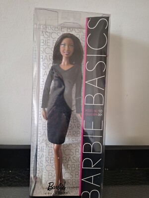 2009 Mattel Barbie Basics Black Label Model 10 Collection 001 Doll NRFB