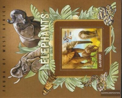Prophila Collection Africa Centrale Repubblica Block 1383 (Completa