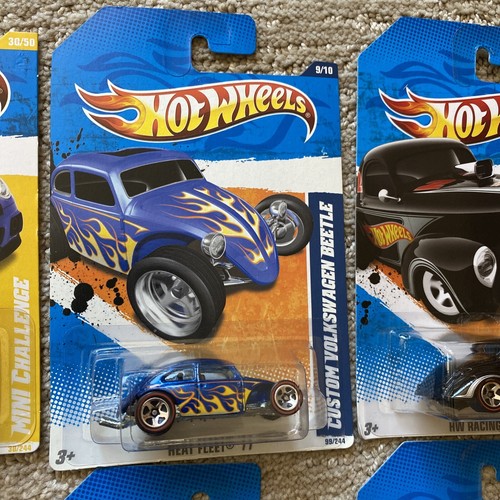 Hot Wheels 9 SET WALMART EXCLUSIVE REDLINE MINI FIREBIRD CUDA BUICK VW CHARGER - Picture 3 of 12
