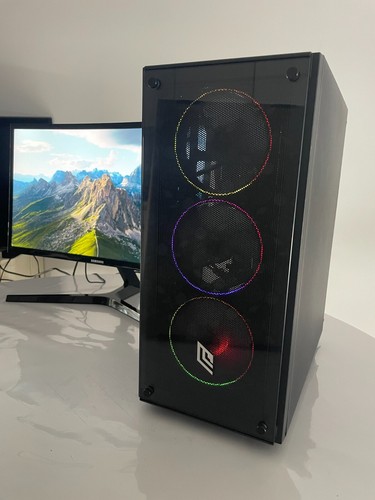 PC Gaming completo B450/Ryzen 5 2600x/Rx580 4Gb + Monitor Samsung 24'' FHD 144Hz - Foto 3 di 8