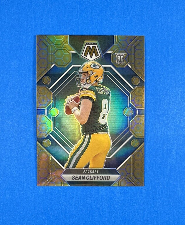 Sean Clifford 2023 Mosaic #361 Honeycomb SSP Case Hit Rookie RC Packers