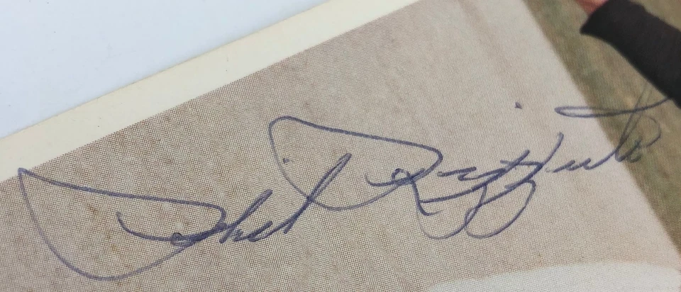 Phil Rizzuto Yankees Autograph Signature JSA Authentic 3 1/2" x 5 1/2" Card COA  - Image 3 of 4